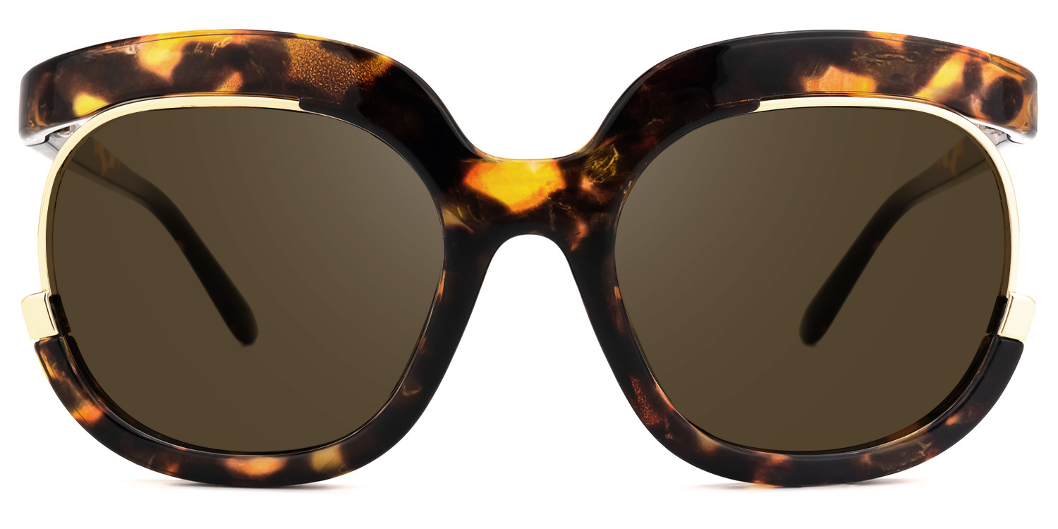 Darice Round Tortoise Sunglasses
