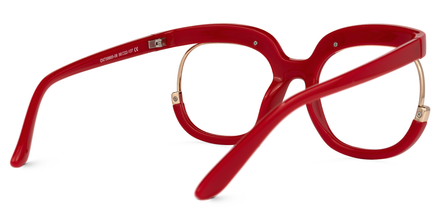 Darice Round Red Glasses2