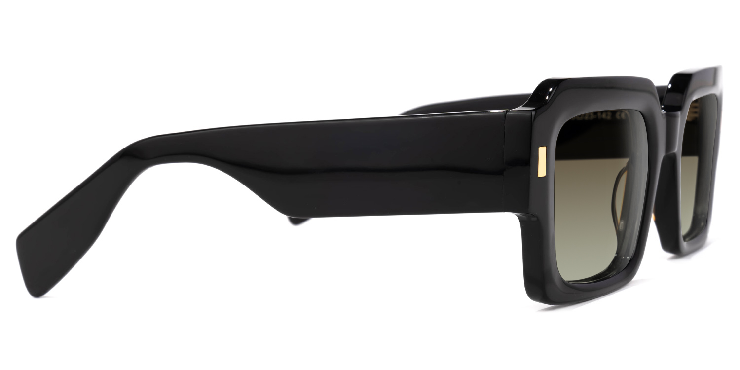 Bobbee Square Black Sunglasses2