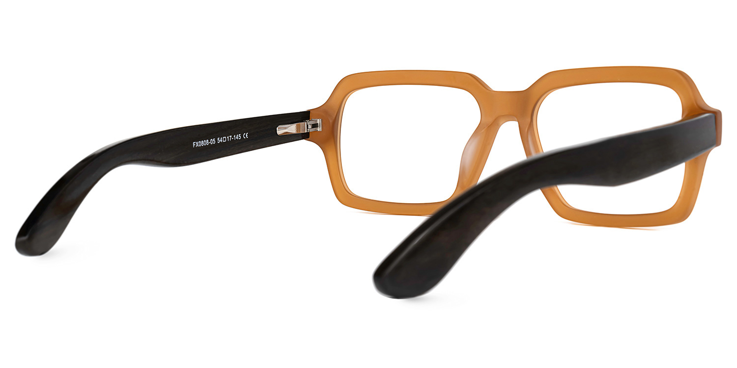 Cassells Square Earthy-Yellow Glasses3