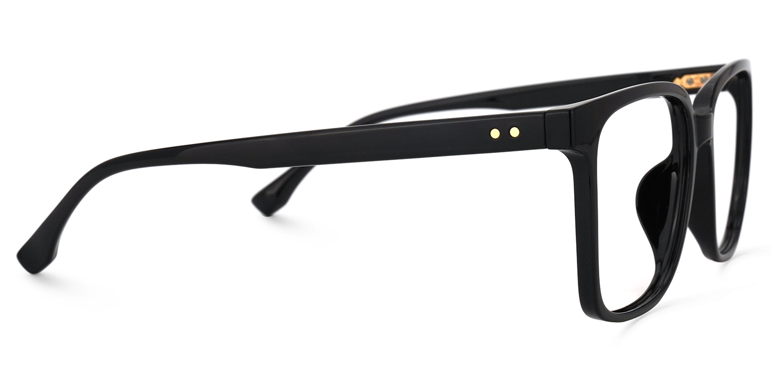 Contreras Square Black Glasses | Zeelool Glasses2