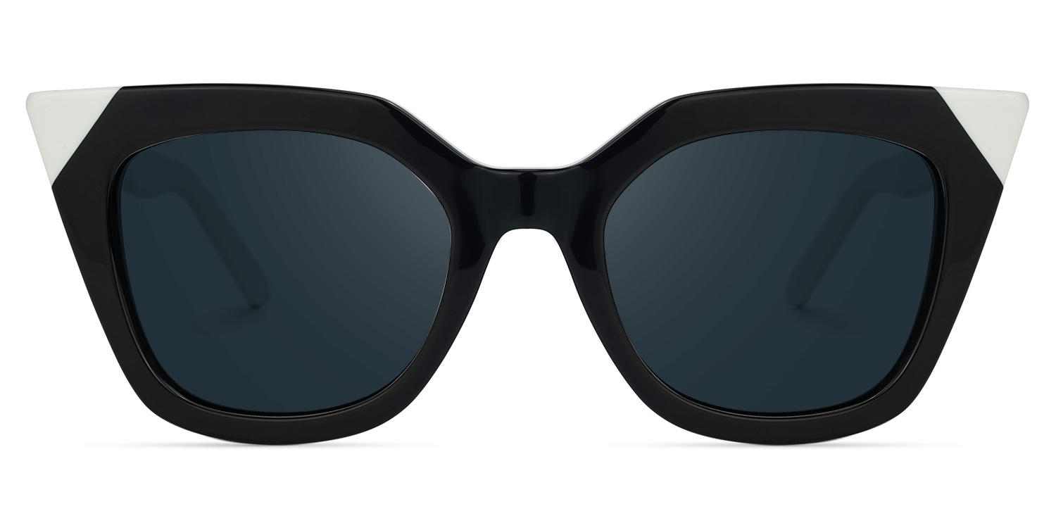 Debnath Cateye Black Sunglasses | Zeelool Glasses0