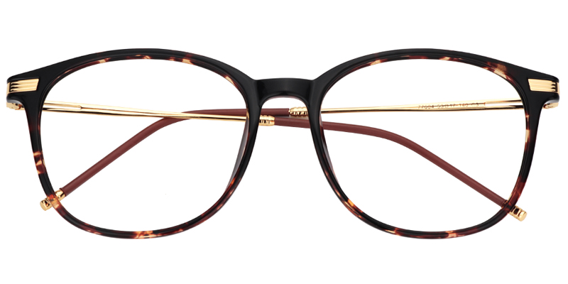 Greene Square Tortoise Frame Glasses | Zeelool Optical1