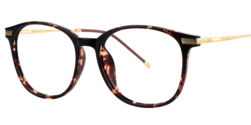 Greene Square Tortoise Frame Glasses | Zeelool Optical3