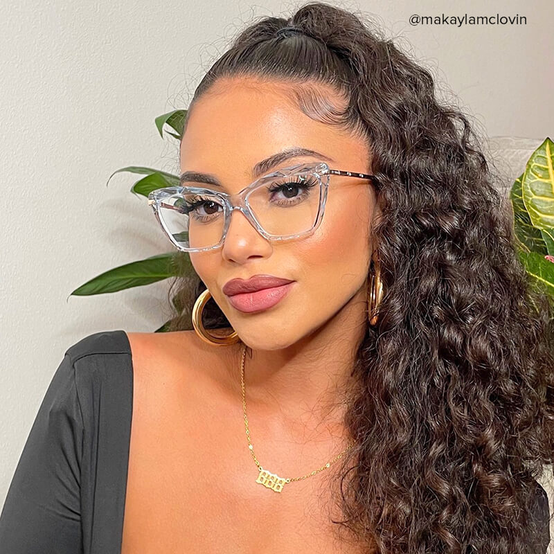 Juliet Cateye Light Blue Glasses6