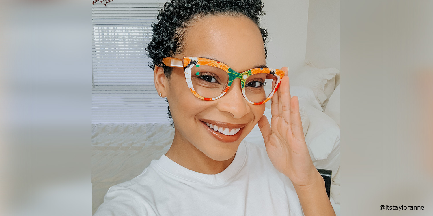 Makie Cateye Yellow Glasses3