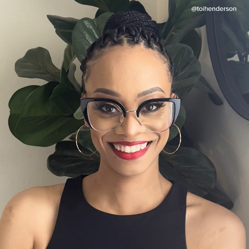 Brewer Cateye Black Frame Glasses | Zeelool Optical7