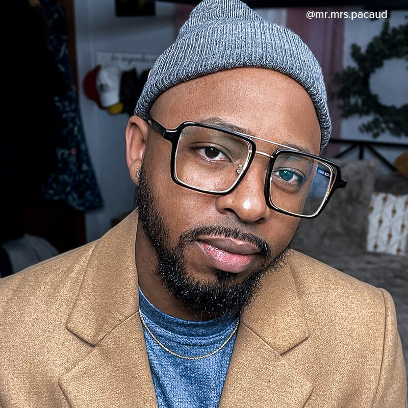 Nellie Aviator Black-Gold Eyeglasses & Frame Glasses4